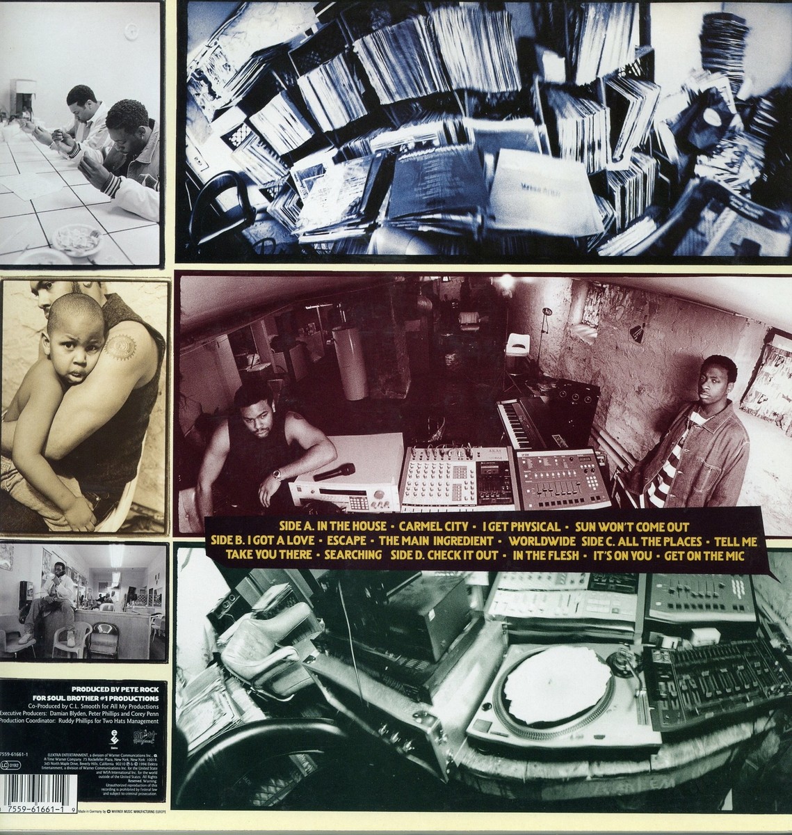 Pete Rock & C.L. Smooth - The Main Ingredient '94 2xLP EU