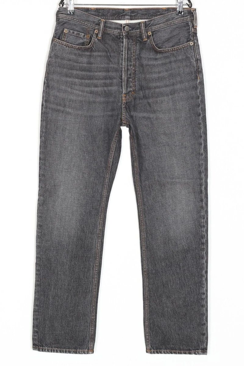 Acne Studios Gray Relaxed Fit Jeans