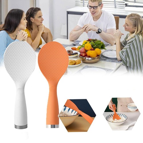 Kitchen NonStick Standing Rice Paddle Spoon Shovel Dining Tools Cooking ✨y E1J3