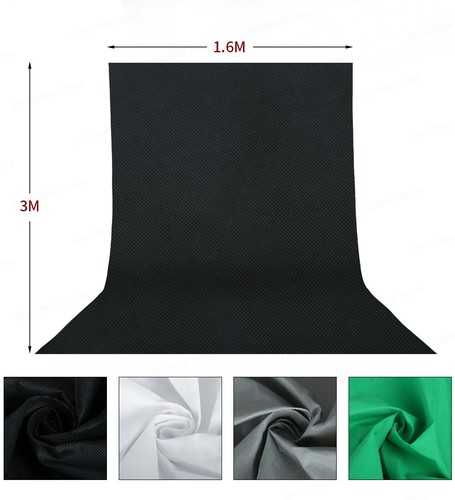 Photography Studio Backdrop 2x 135W Softbox Lighting Kit Background Stand Set - Picture 2 of 12