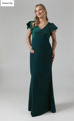 coast bridesmaid dresses green Coast Women's Sleeveless Satin Bridesmaid Dress in Emerald