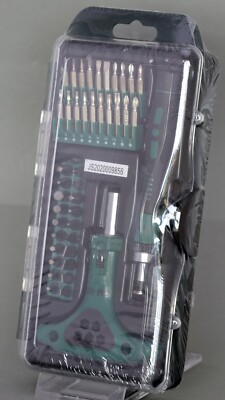 Brüder Mannesmann Bit-Box-Satz,  42 teilig, in einer Kassette.