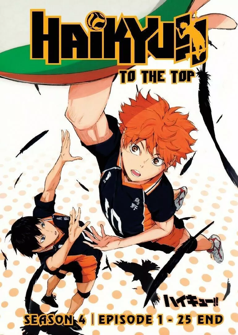 HAIKYU !! SEASON 4 : TO THE TOP ( HAIKYŪ ) - ANIME TV DVD (1-25