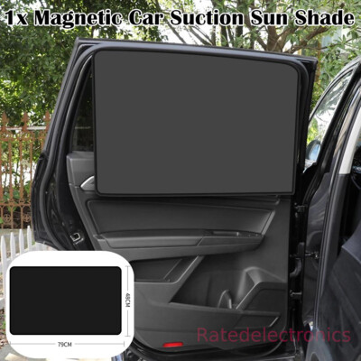 Magnetic Car Suction Sun Shade Curtain Vehicle Full Shading Sunshade Accessories