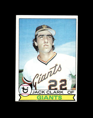 San Francisco Giants Jack Clark #512 Topps Baseball Near Mint or