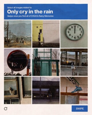 CHUU [ONLY CRY IN THE RAIN] 3rd Mini Album/Mini CD+P.Book+Poster+
