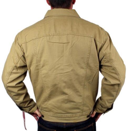 NEW NWT LEVI'S MEN'S PREMIUM CLASSIC COTTON BUTTON UP BROWN JACKET 7051800716 - Picture 4 of 7