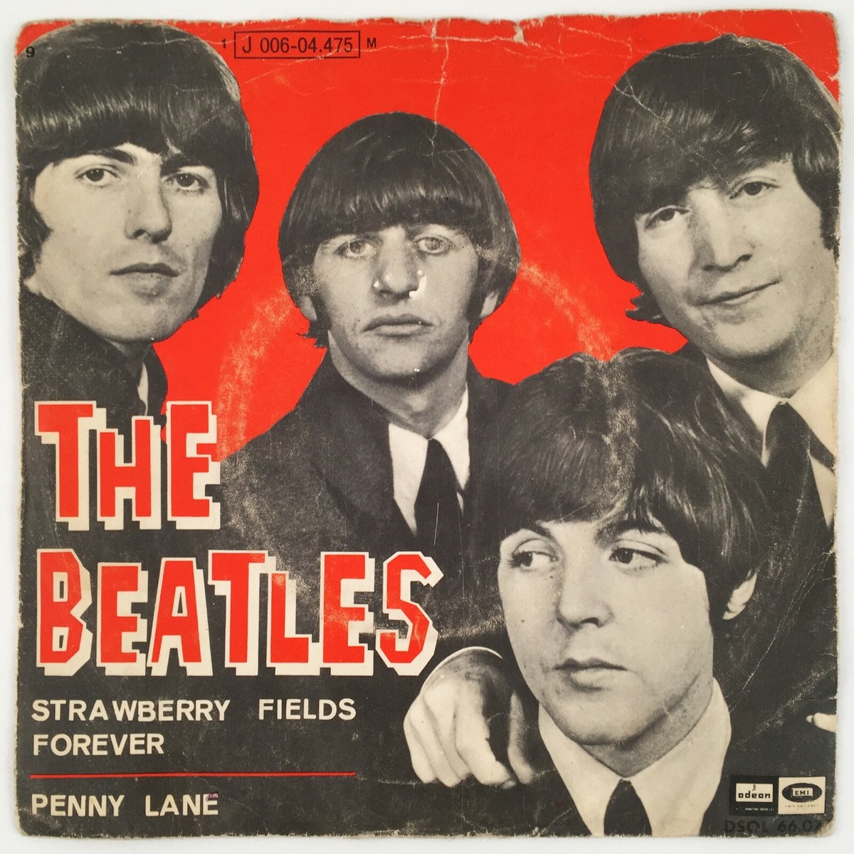 9 【希少ジャケ/Spain原盤 7インチ】ビートルズ/The Beatles 9 【希少ジャケ/Spain原盤 7インチ】ビートルズ/The Beatles