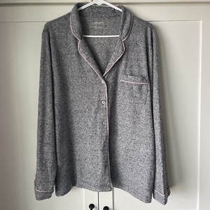 Haven - Pajama Top - Gray - XXL - Long Sleeve - Perfect Condition