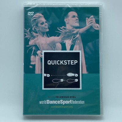 World Dance Sport Federation Technique: Quickstep DVD 2019 WDSF Instruction NEW
