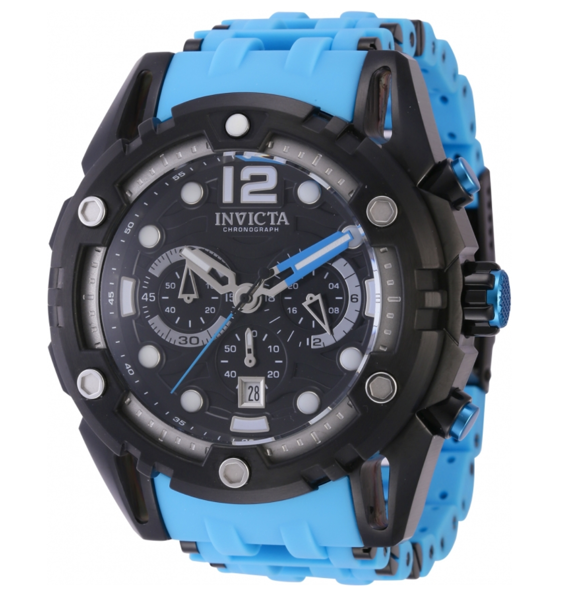 Invicta Sea Spider ArmorDome Sentinel Men's 52mm Blue Chronograph