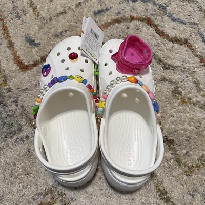 New Womens Crocs Baya Midsummer Platform Clogs, Size 9 