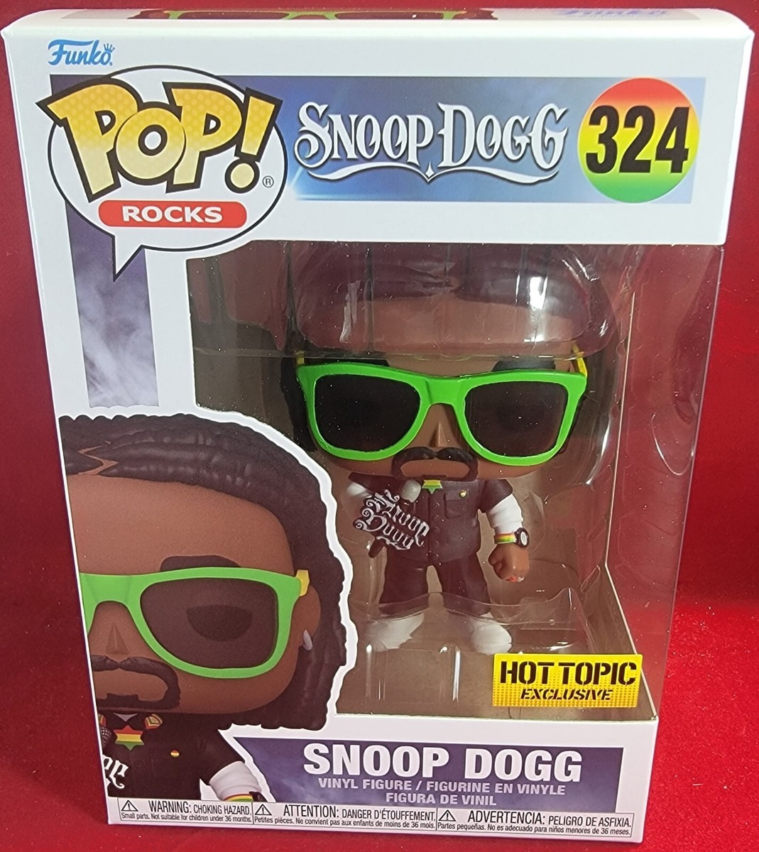 Snoop Dogg hot topic exclusive funko # 324 (nib) brand new hot
