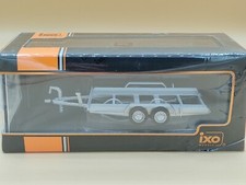 1/43 Remorque Double Essieux Porte Voiture Trailer Assistance Rallye IXO Models