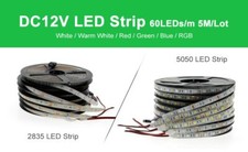 DC 12V LED Strip 2835 5050 Flexible LED Light 5m 300LEDs LED Light