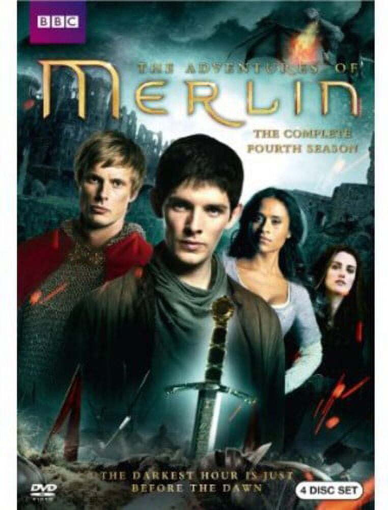 Merlin: The Complete Fourth Season (DVD, 2013, 4-Disc Set) for