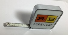 VTG BARLOW ADVERTISING POCKET TAPE MEASURE “RB FURNITURE” MADE IN USA