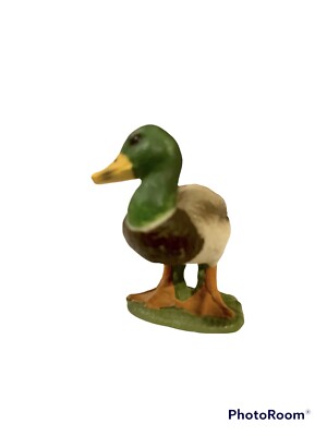 Schleich Drake Mallard Duck 13824 Farm Life 2009 Retired
