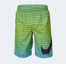 Nike Boys' Shark Stripe Breaker 8 Volley Swim Shorts Size: XL