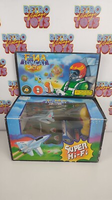 F-14A F14 TOMCAT DRIVER SUPER HI-FI BATTERY OPERATED BELL 1989 B.U. TOY 3001