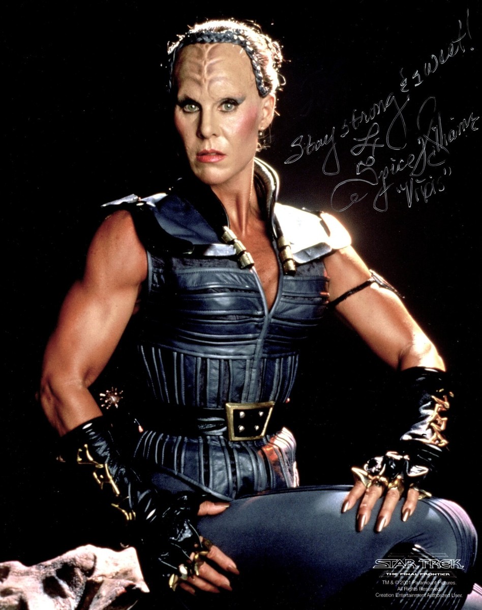 Spice Williams Signed Photo Star Trek V: The Final Frontier - Main Image