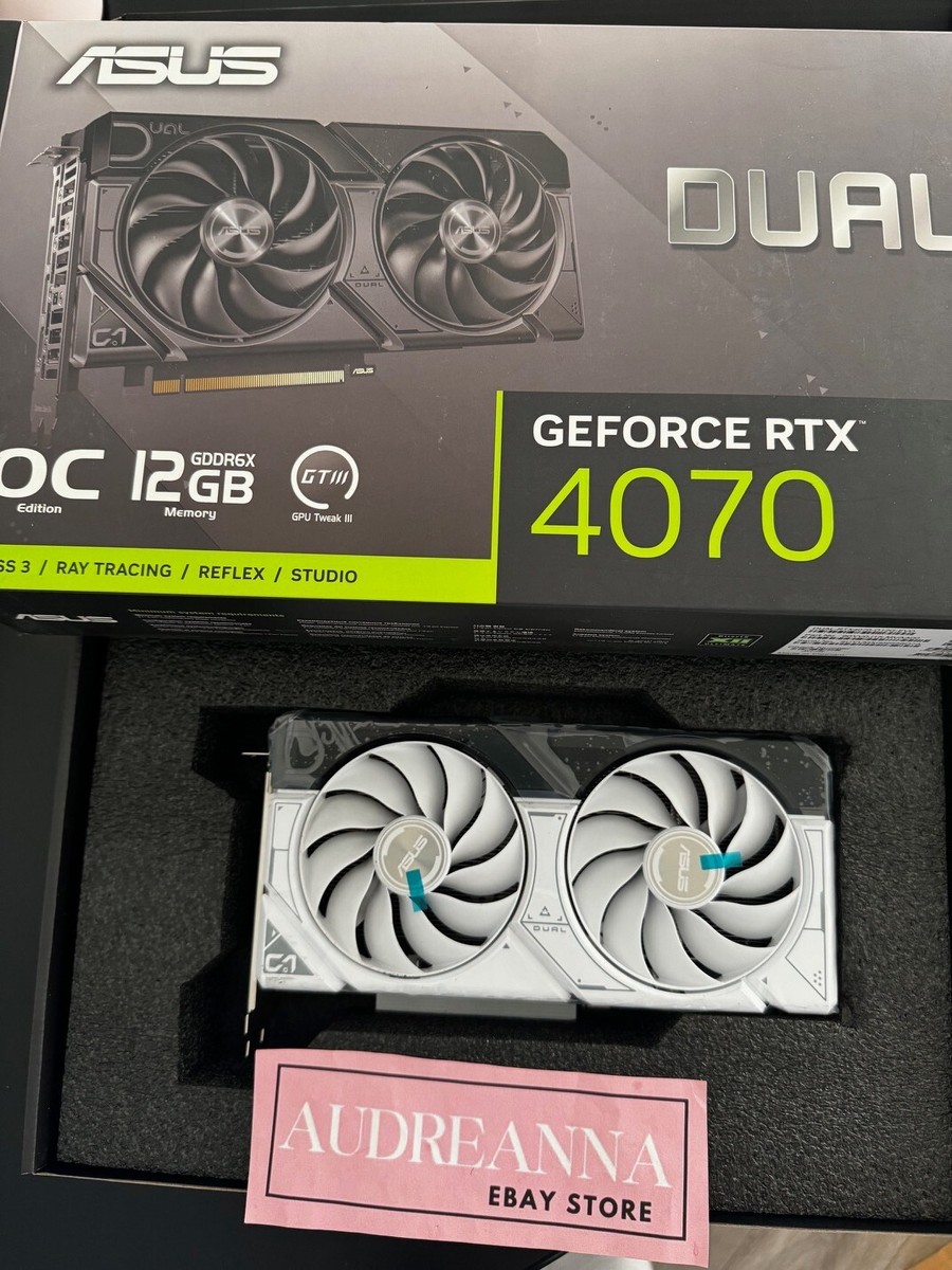 ASUS RTX 4070 OC 12GB white 最終値下げ ASUS Dual GeForce RTX™ 4070 SUPER EVO White OC Edition