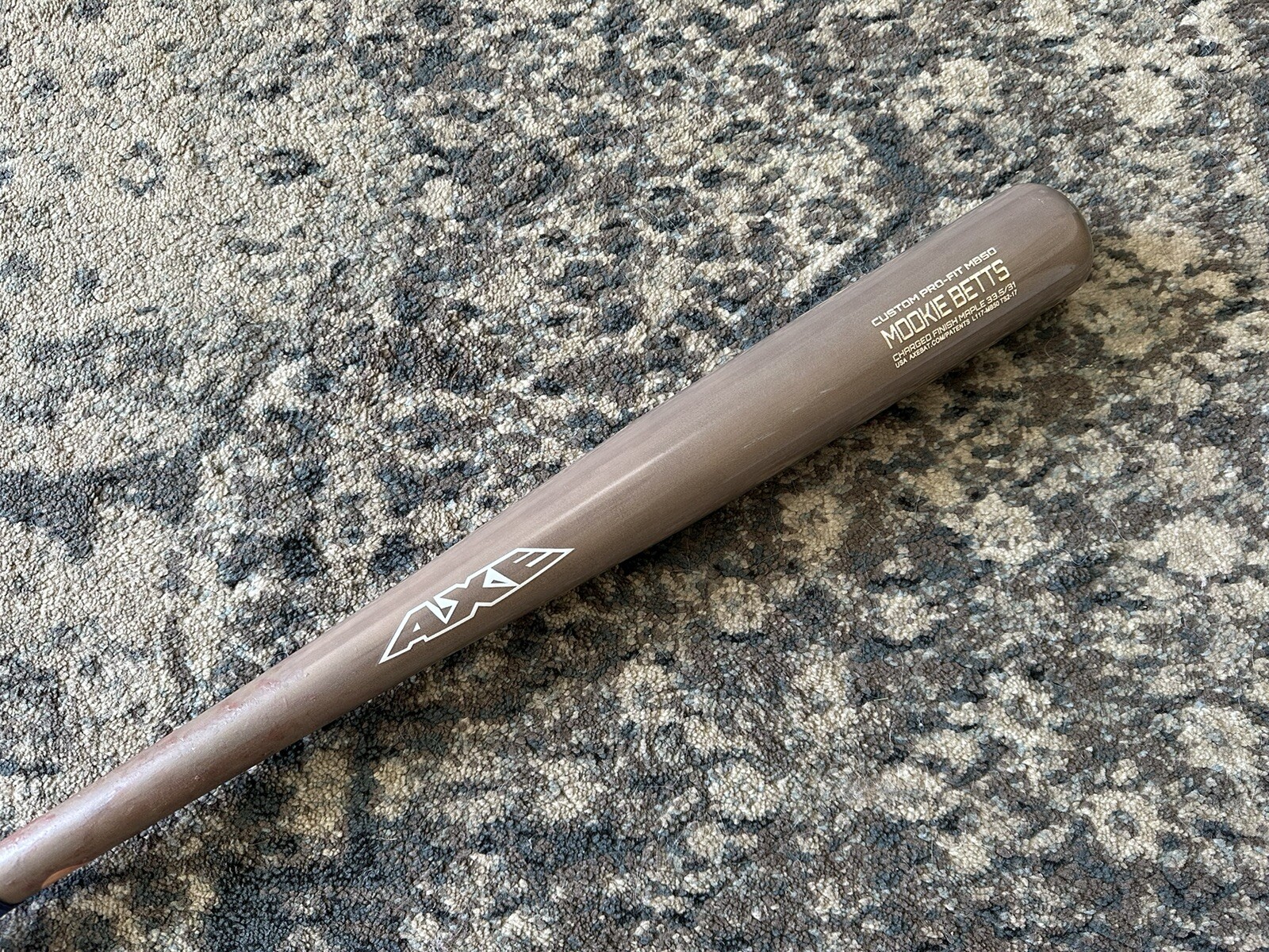 Mookie Betts Game Used Bat 2020 World Series Axe Dodgers Baseball eBay