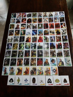 STAR WARS Leclerc 2019 la Collection Complète de 96 cartes