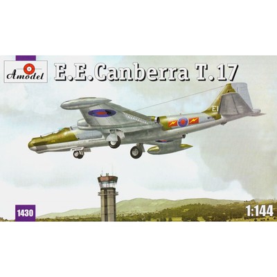 AMODEL 1430 E.E.Canberra T.17 Scale Aircraft 1/144 - Plastic model kit