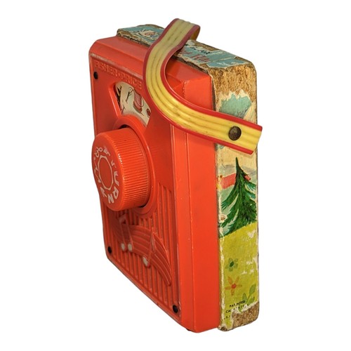 2 Vtg 762 759 Fisher Price Music Box Pocket Radio Raindrops Do Re Mi Toy 1972 - Picture 13 of 17