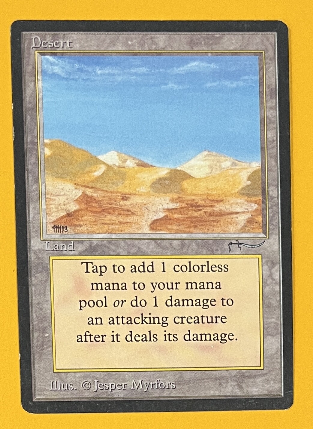 MTG DESERT Arabian Nights (OldManMTG 004-668)