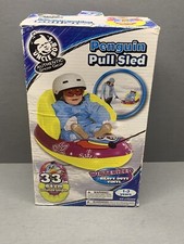 Uncle Bob  s Penguin 33 inch Winter Snow Pull Sled New Open Box