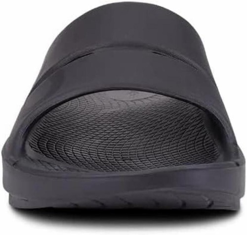 OOFOS-Unisex OOahh-Sport Recovery Slide Sandal Matte Black 6 UK Men/7 UK Women - Picture 6 of 6
