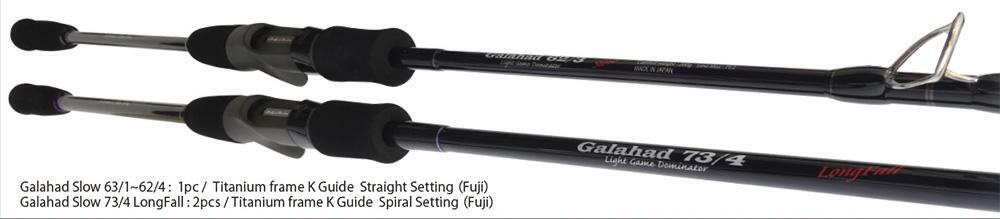 Yamaga Blanks Galahad 63/2 Slow Pitch Jigging Fishing Rod US