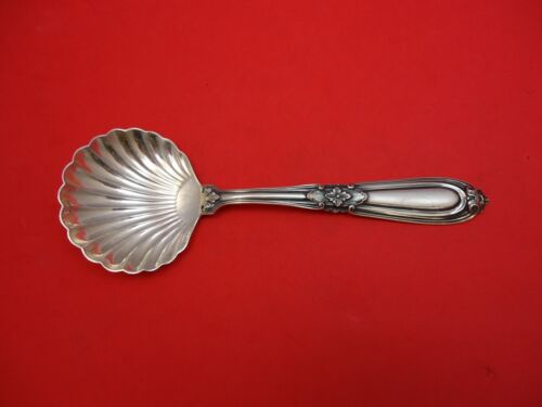 "Esteval by Buccellati Ciotola con guscio cucchiaio bacche argento sterling 8" - Foto 1 di 1