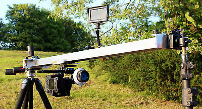 Camera Slider 150 cm long for CANON NIKON SONY JVC PANASONIC BMC 4k etc ***UK*** 