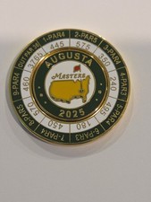 2025 Masters Tournament Coin and Magnetic Ball Marker Augusta National Mondomark