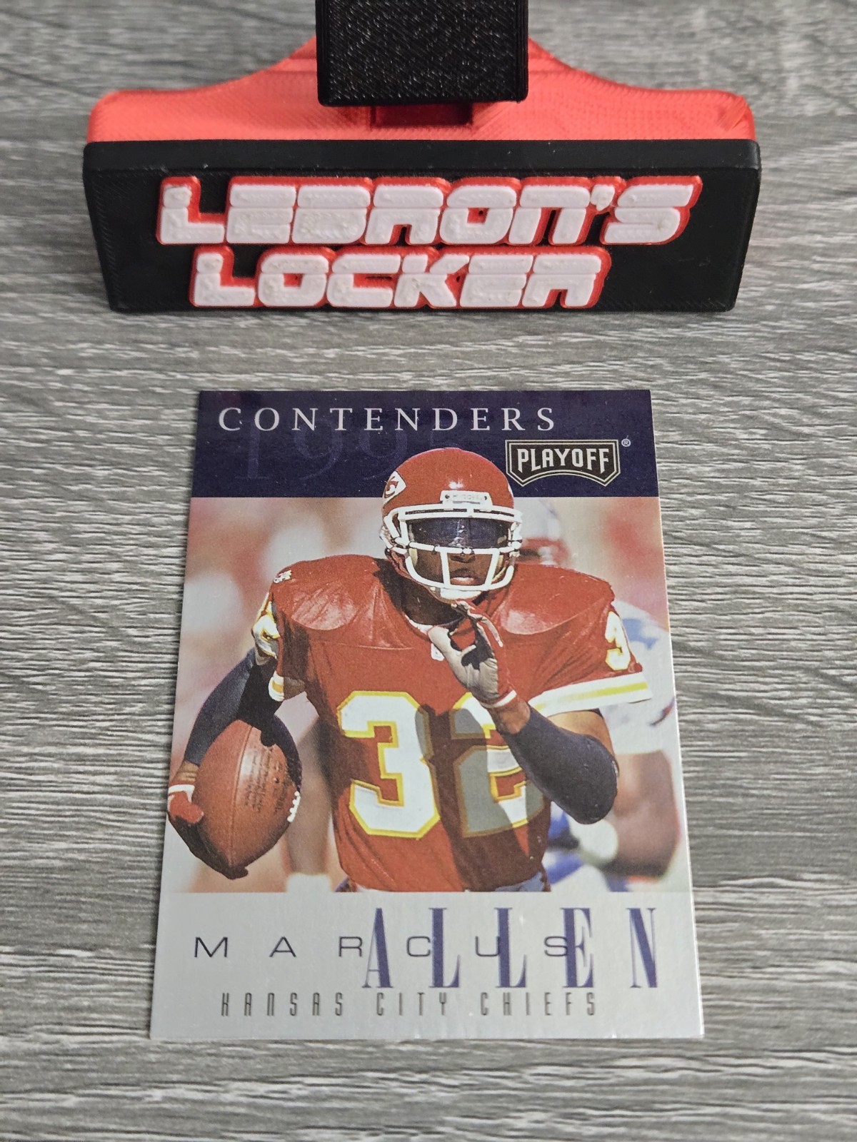 1995 Playoff Contenders- Marcus Allen #32 - Kansas City Chiefs