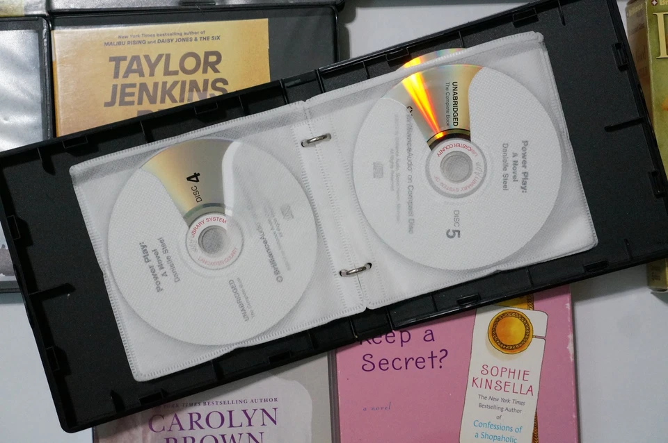 Lot of 10 CD Audiobooks Romance Chic Lit Audio Book Love Fiction EX-LIBRARY - Image 2 of 4