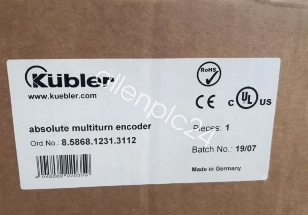8.5868.1231.3112 KUBLER encoder brand new Shipping DHL or FedEX
