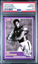 1989 Score — Supplemental — Bo Jackson — Iconic BO Card — 💎 MINT PSA 10 — NEW