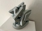 Original Abstract Sculpture No Reserve Neo Constructivism Cubism Modernism OOAK — photo 7