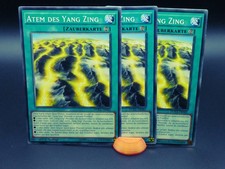 Yugioh Playset 3x Atem des Yang Zing DUEA DE062/ Common/ Near Mint/ Deutsch