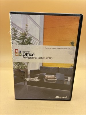 Microsoft Office 2003 Professional Edition Full Version w/Product Key