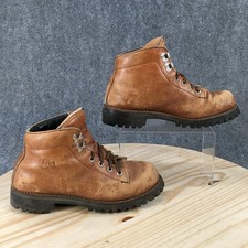 REI Co Op Boots Womens 6.5 C Comfort Lace Up Hiking Ankle Bootie Brown Leather