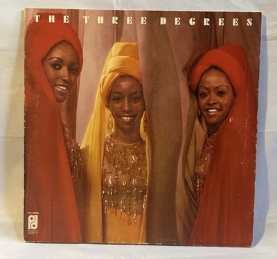 The Three Degrees Self-Titled Vinyl LP GF- PIR65858 1st Press UK - 1973