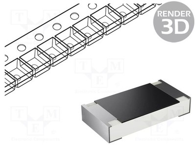-55÷155°C 1206 0,125W 1,2kΩ CQ ±1% Widerstand: thick film SMD