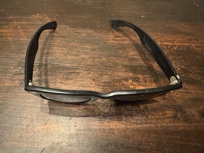 Vintage B&l Ray-Ban USA Shiny Black G15 Wayfarer 5022 L2008 VWAS