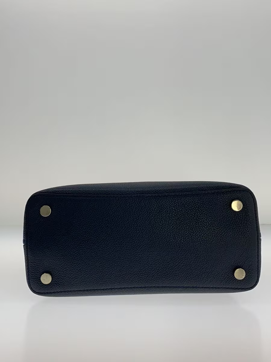 kate spade new york shoulder bag leather navy plain thumbnail 4