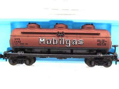Atlas N Scale - 3 Dome Tank Car Mobilgas SVX 1442